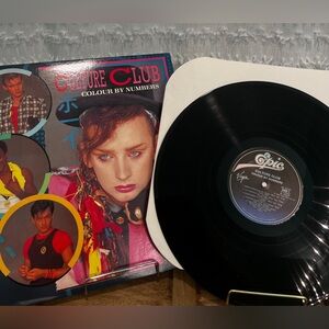 Culture Club “Colour by Numbers” vintage album. Original owner